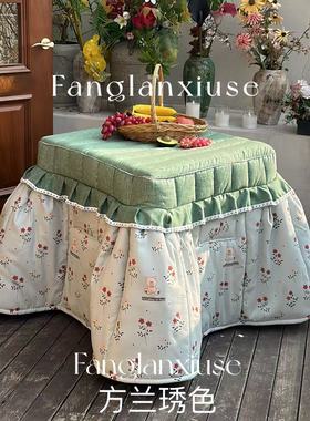 新款烤火被子烤火桌罩套茶几电暖桌被罩电暖桌被罩炉罩套取暖桌套
