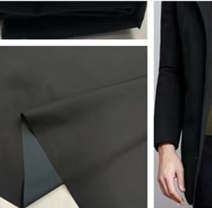 高档三合一复合羽绒服布料抗皱厚实柔软派克服棉服面包服制衣面料