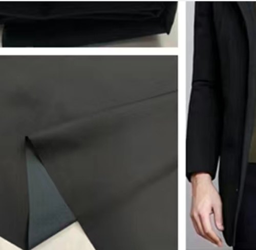 高档三合一复合羽绒服布料抗皱厚实柔软派克服棉服面包服制衣面料