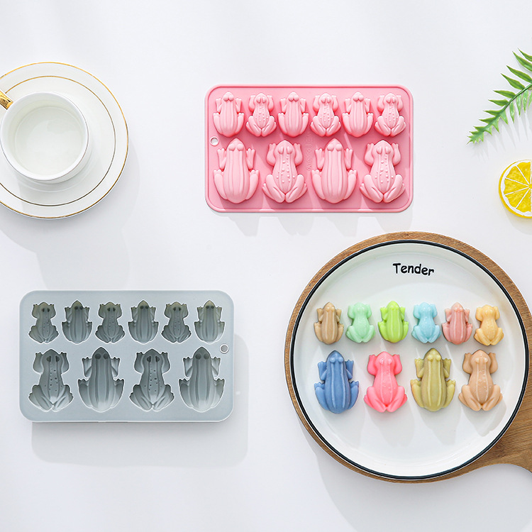 致焙祺硅胶烘焙模具青蛙形耐高温