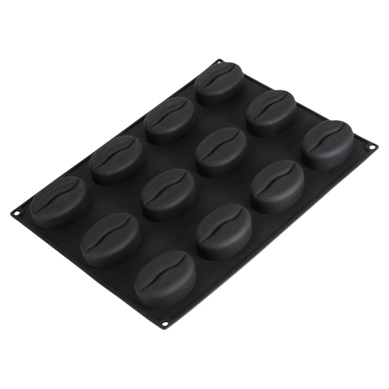 12连蛋糕模具咖啡豆模具丰满嘴唇烘焙模冰格模水果软糖巧克力烘焙