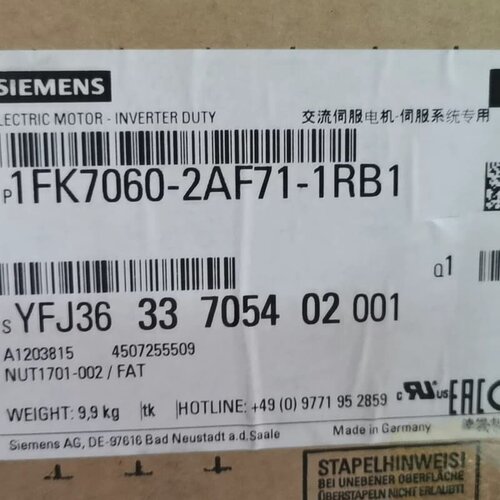 1FK7060-2AF71-1RB1 伺服电机 工业精密驱动电机