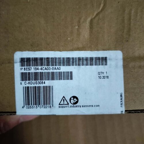 6ES7 194-4CA00-0AA0 ET200Pro 工业自动化连接模块
