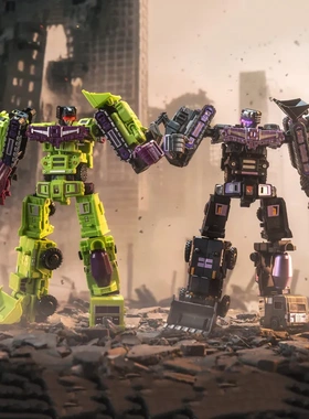 星将 ST10B 小力神 大力神 六合体变形 工程车 挖掘机 变形机器人