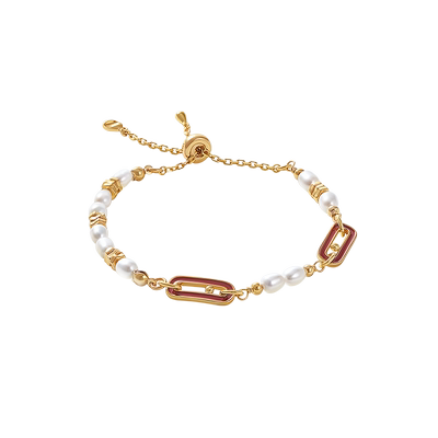 安铂洛利s925银珍珠手链