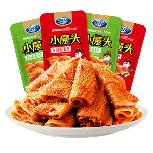 贤哥小魔头魔芋素毛肚大片火锅香辣味芝麻酱味解馋追剧休闲零食