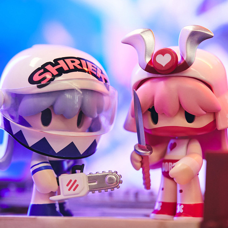 模言文化 mr.bone骨头先生jr限量女娃吊卡玩具摆件女生可爱礼物