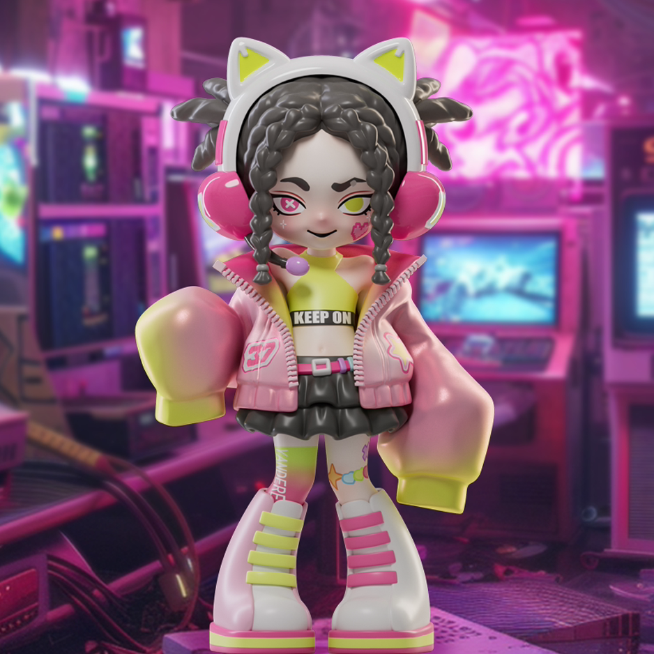 模言工社病娇少女现货寄生ID盲盒