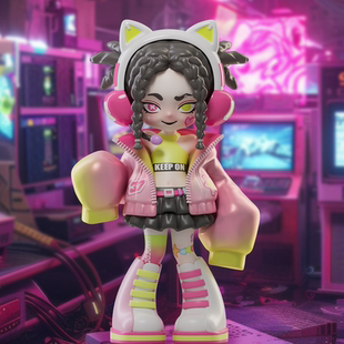 官方正版模言文化病娇少女寄生ID多重人格系列潮玩盲盒手办摆件