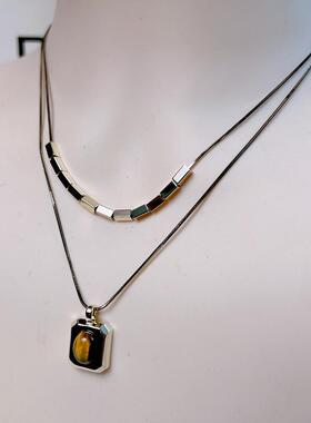 甜酷双层高级设计感百搭蛇骨链