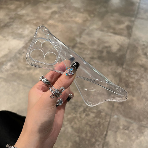 全软不伤机透明适用于苹果手机壳