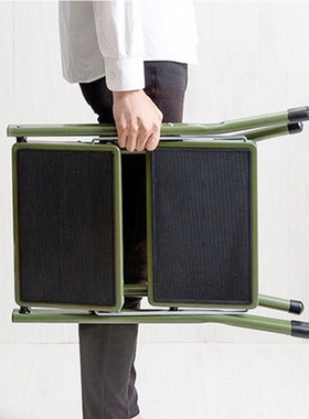 Asista折叠梯凳加厚家用厨房梯子凳两用便携户外洗车踩脚小凳子