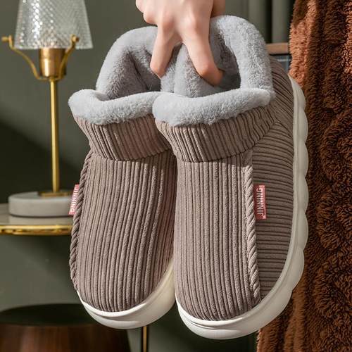 winter Women Indoor Shoes Bedroom Slippers For Men Home Mens