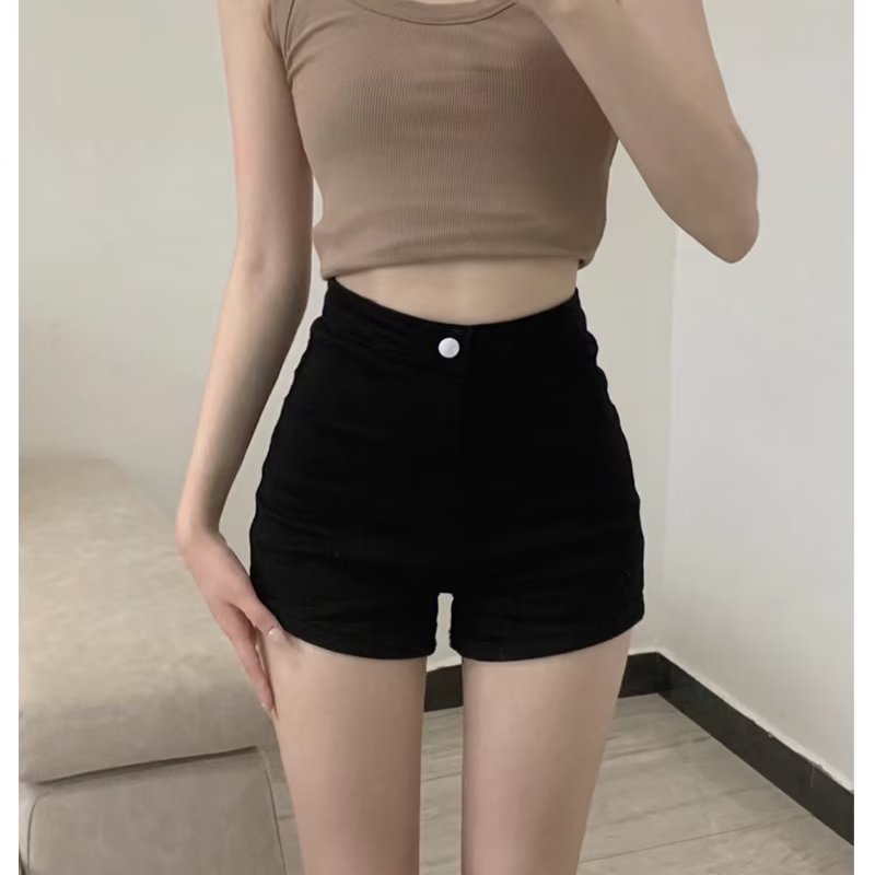 womenclothes黑色紧身牛