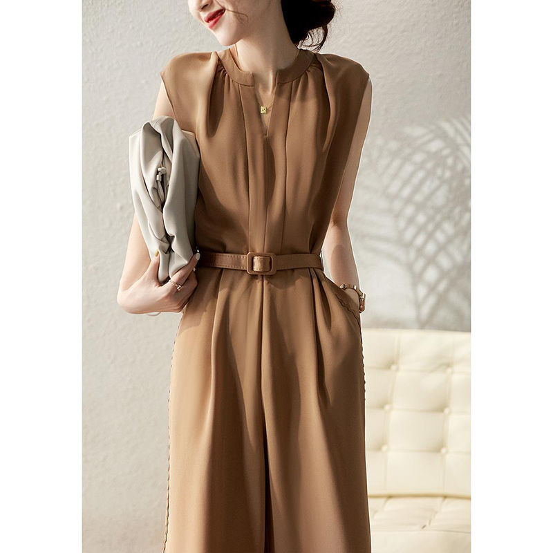 womenclothes优雅纯色减