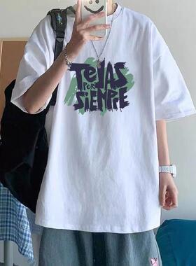 Men's short sleeved Tees Shirt man casual t shirts 男士T恤衫