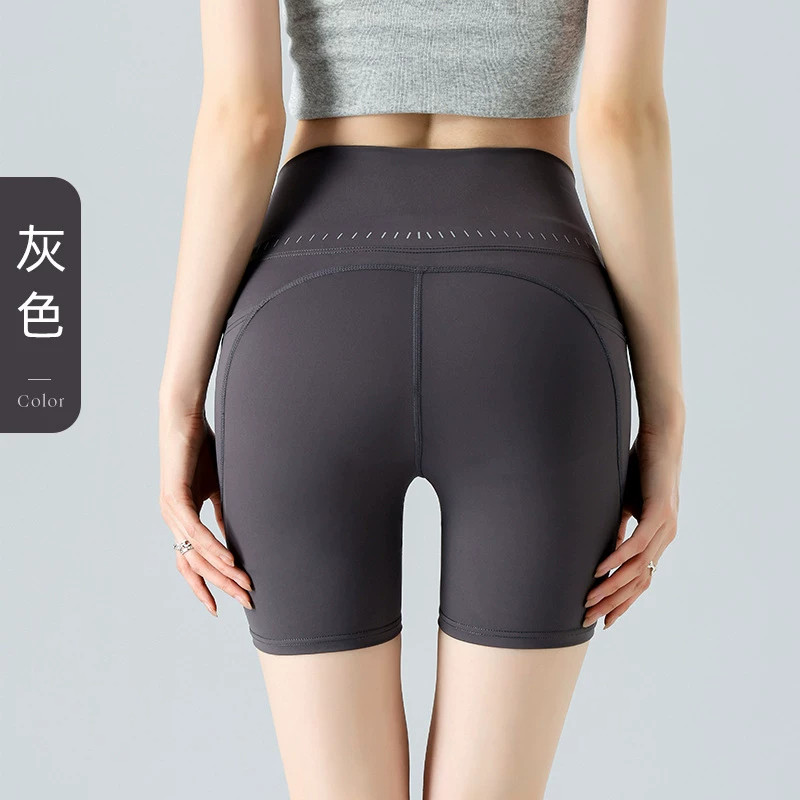 LULUVURU防走光瑜伽裤女高腰