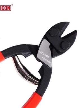 罗宾汉RUBICON钢丝钳8寸蛇头剪省力钢线钳强力剪线钳RGK-200