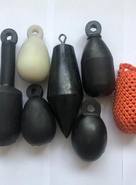 船用撇缆球橡胶 夜光撇缆球 编织抛缆头橘色撇缆绳211271 211272