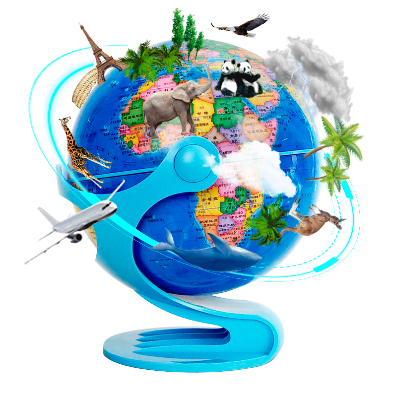 正版图书 18cm中文政区万向AR地球仪（Z形架）11-18-08 北京博目地图制品有限公司 测绘出版社 9787503043307