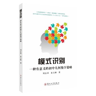 童玉峰苏州大学出版 正版 社 初中几何教学策略 模式 9787567239104刘志昂 识别——一种有意义 图书