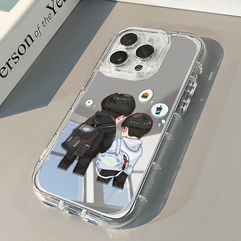 小尹孙颖莎王楚钦手机壳苹果15华为mate60莎头组合iPhone14promax泡芙壳vivo镜面OPPO巴黎小米13主题卡通适用
