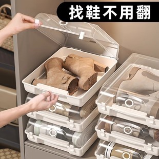鞋 チュシンミ 子收纳免安装 盒省空间长靴神器鞋 盒 靴子收纳鞋