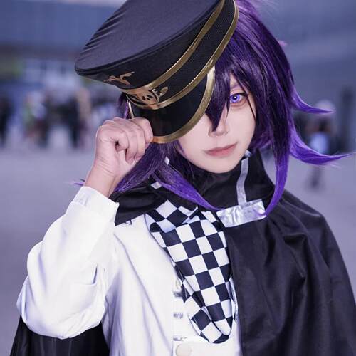 王马小吉总统cos服 新弹丸论破V3 cosplay围巾披风套装二次元