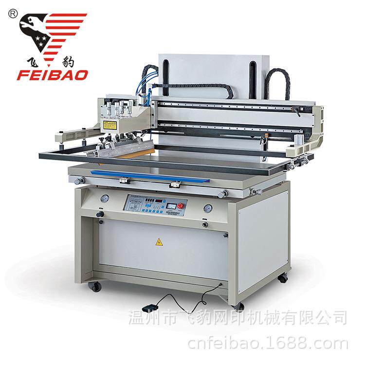 平升式网版印刷机网点、线路板、亚克力板等平面材料丝网印刷