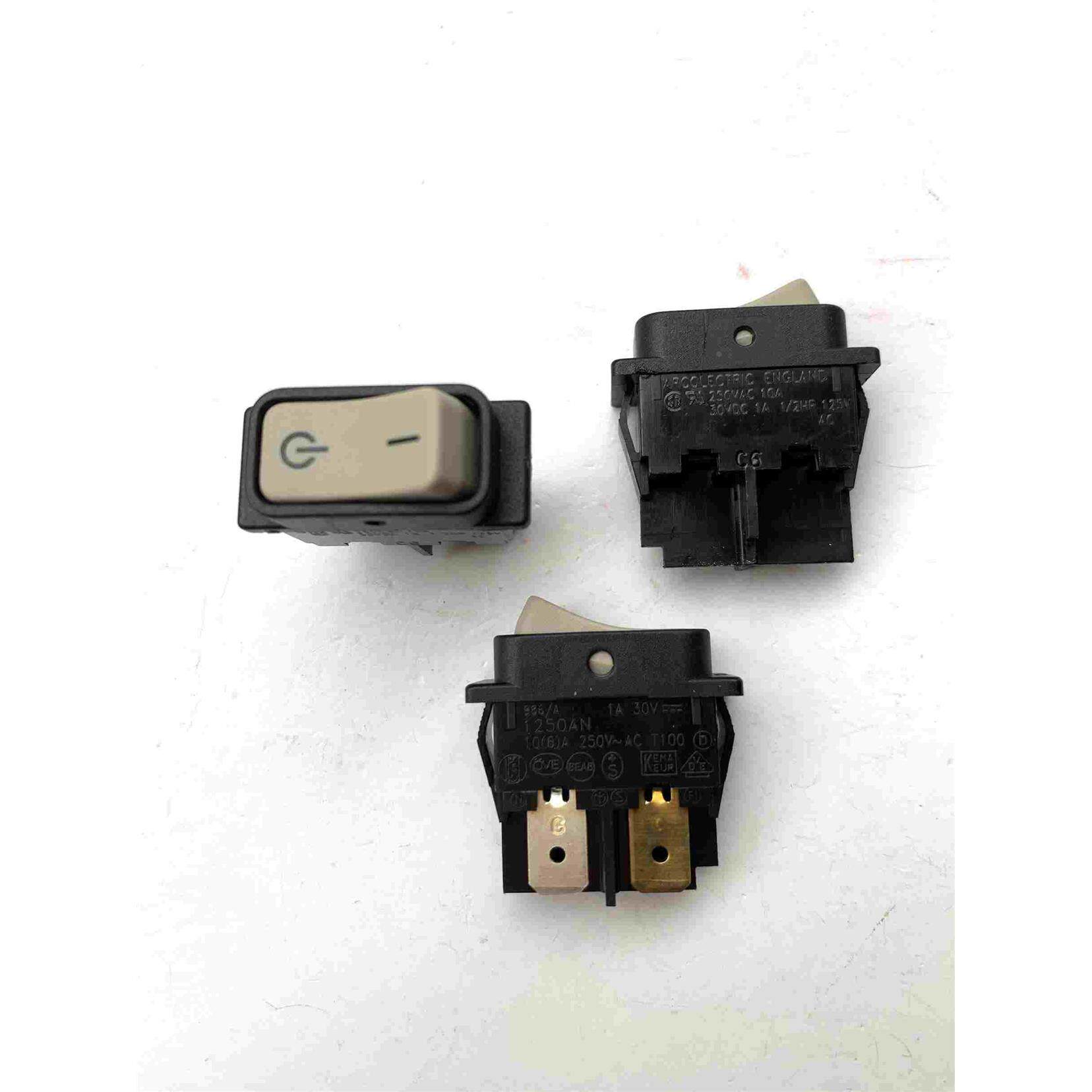 英国 arcolectric england 2脚2档翘板船型开关 10a 250vac 全新