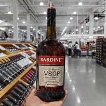 Costco开市客山姆代购法国进口BARDINET必得利白兰地VSOP洋酒1L装