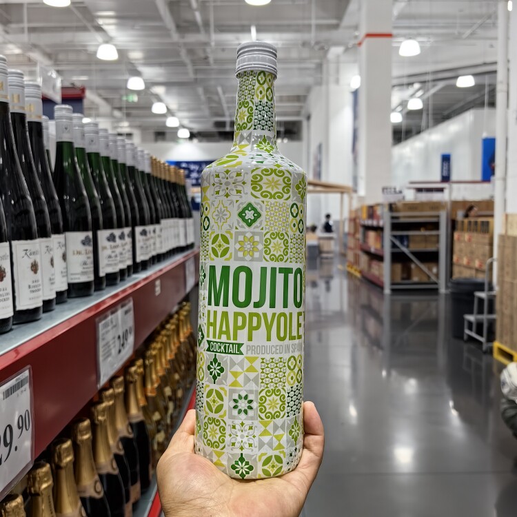 会员超市代购西班牙原装进口快乐欧雷莫吉托鸡尾酒洋酒口感清爽1L,酒类,DIY鸡尾酒,淘宝优惠券,粉丝福利购,淘宝优惠卷