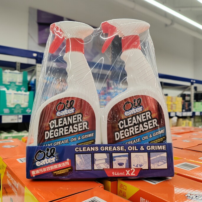 美国进口oil eater厨房重油污清洁剂强效去污多场景946ml山姆代购