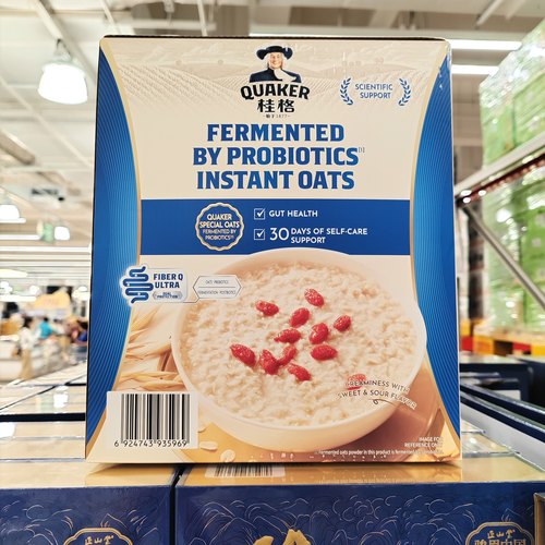 桂格益生菌发酵燕麦即食燕麦片