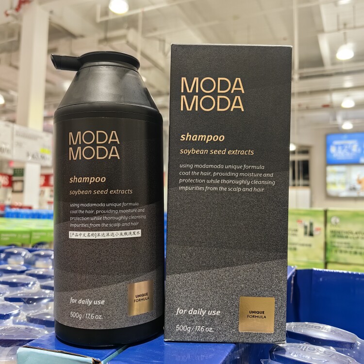 Costco代购韩国进口沫达沫达MODAMODA洗发水小灰瓶500g清新花香味