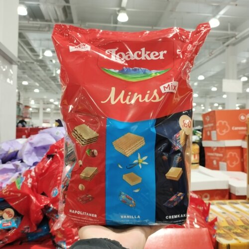 莱家混合口味迷你威化饼干800g袋