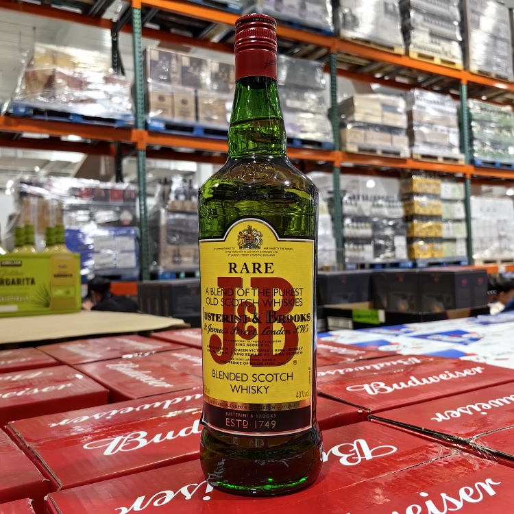 J&B珍宝特选调配苏格兰威士忌1升