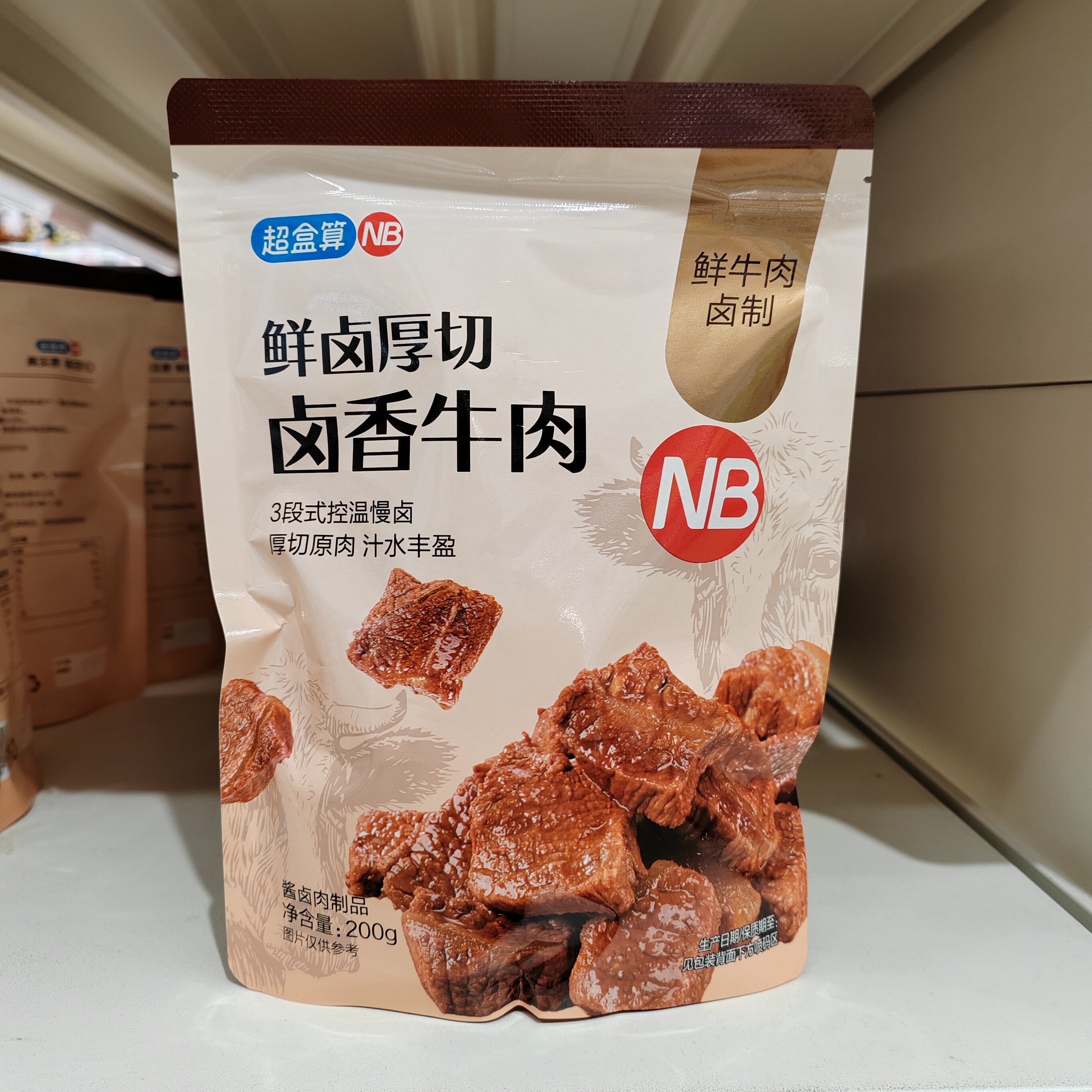 盒马NB鲜卤厚切卤香牛肉200g
