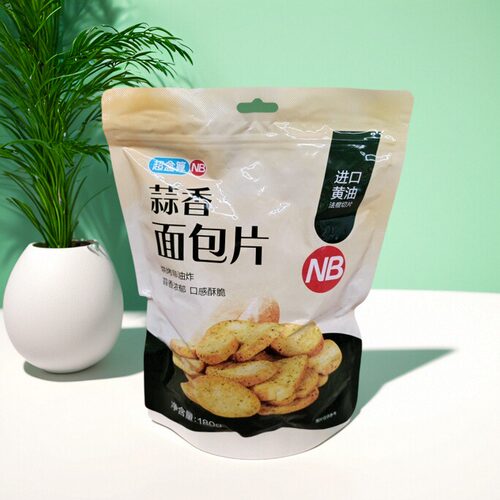 盒马NB蒜香面包片180g黄油面包干