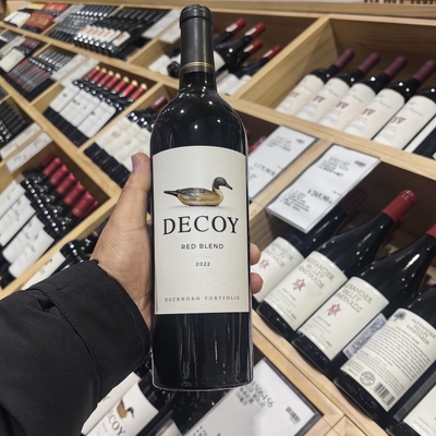 美国DECOY诱饵梅洛赤霞珠葡萄酒