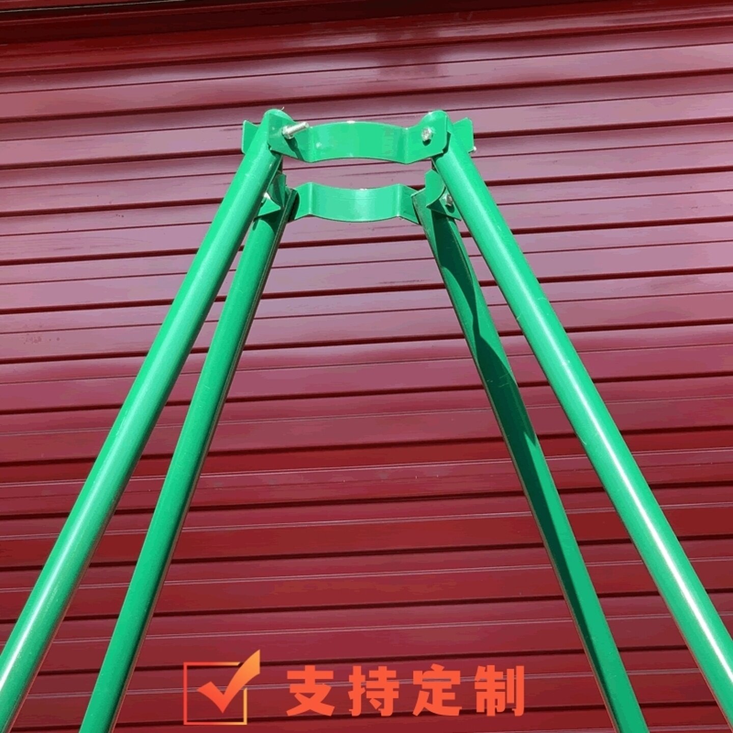 镀锌钢管树木支架抱箍园林绿化防苗木固定器/支撑器
