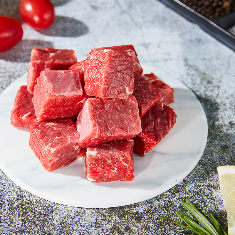 伊利伊知牛牛肉块谷饲安格斯牛肉