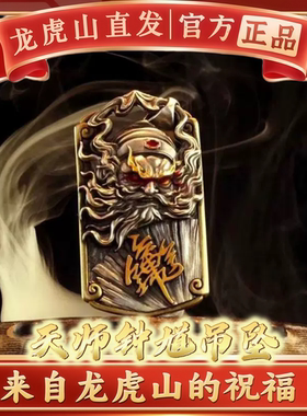 龙虎山法物道家天师钟馗山鬼项链吊坠平安好运护身符招米挂坠饰品