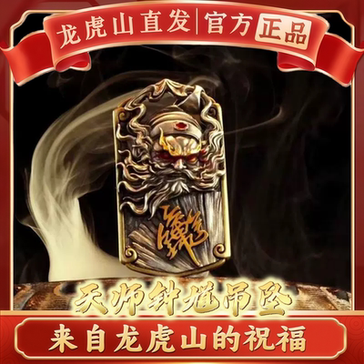 龙虎山法物道家天师钟馗山鬼项链吊坠平安好运护身符招米挂坠饰品