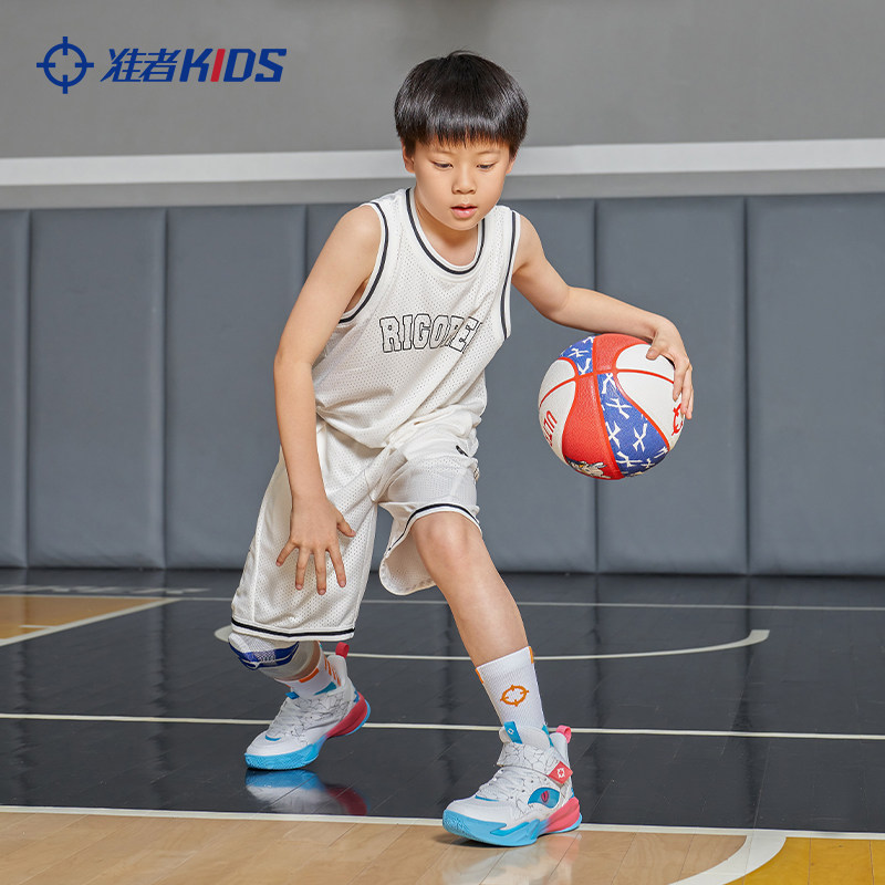 准者儿童篮球服速干运动背心2026夏新款球衣青少年男女学生训练服