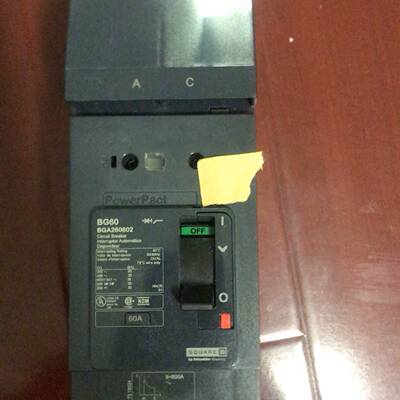 可维修PowerPact断路器、开关，BG60，BGA260议价