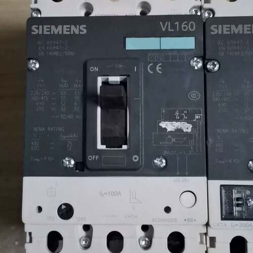 可议价VL160X 3P100A 3VL1710-1DD33