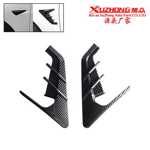 适用于特斯拉Model 3/Y摄像头装饰罩保护盖叶子板雷霆侧标