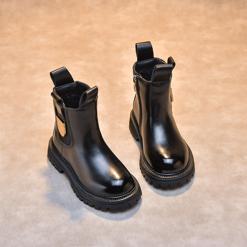真皮女童马丁靴2025秋冬季新款英伦风儿童加绒短靴小女孩宝宝靴子,童鞋/婴儿鞋/亲子鞋,皮靴,淘宝优惠券,粉丝福利购,淘宝优惠卷