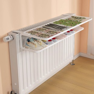 暖气片晾衣架挂钩置物架支架暖气管上的专用架子挂衣架晒鞋子神器